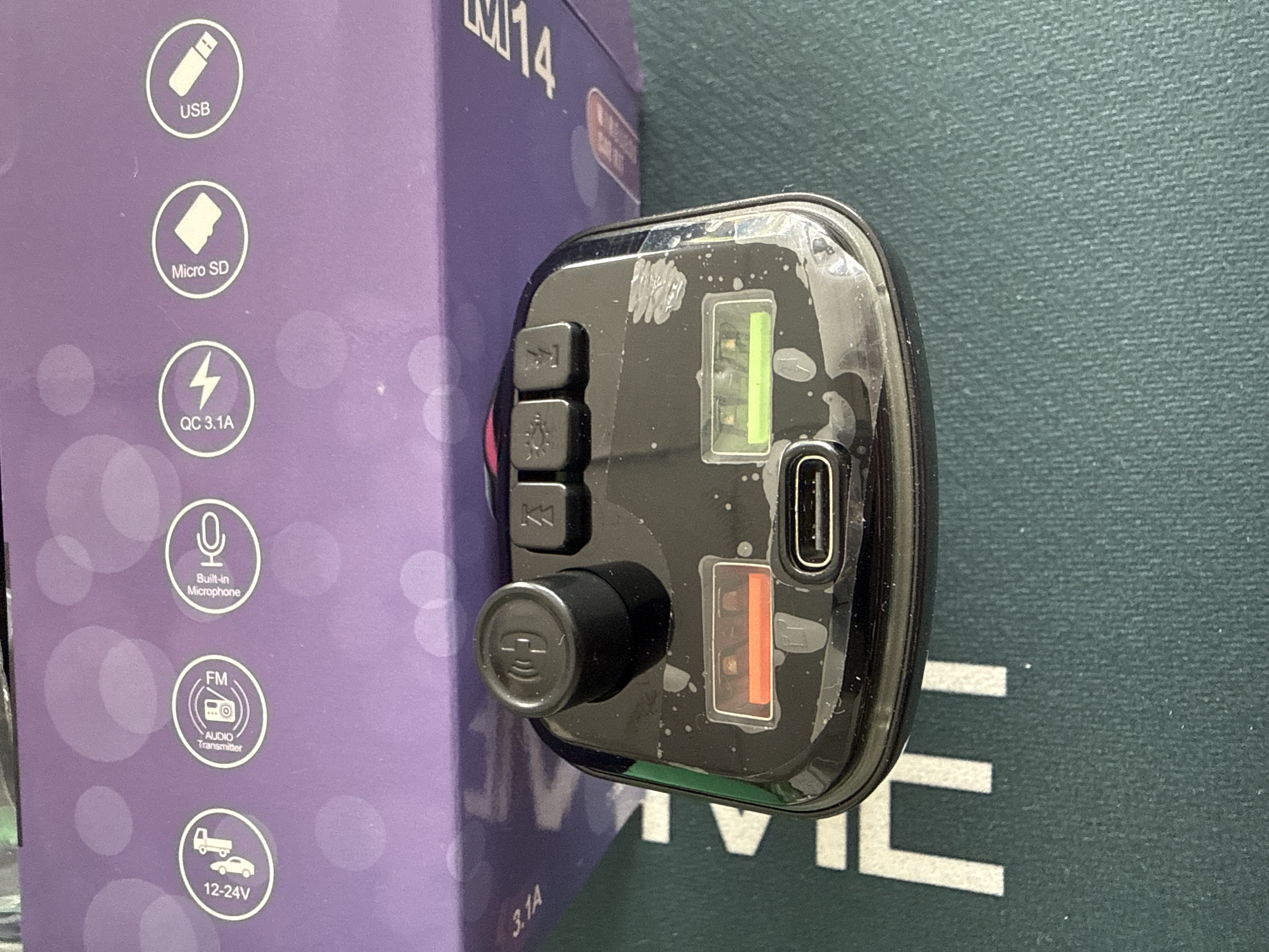 Kit inalámbrico de celular para carro