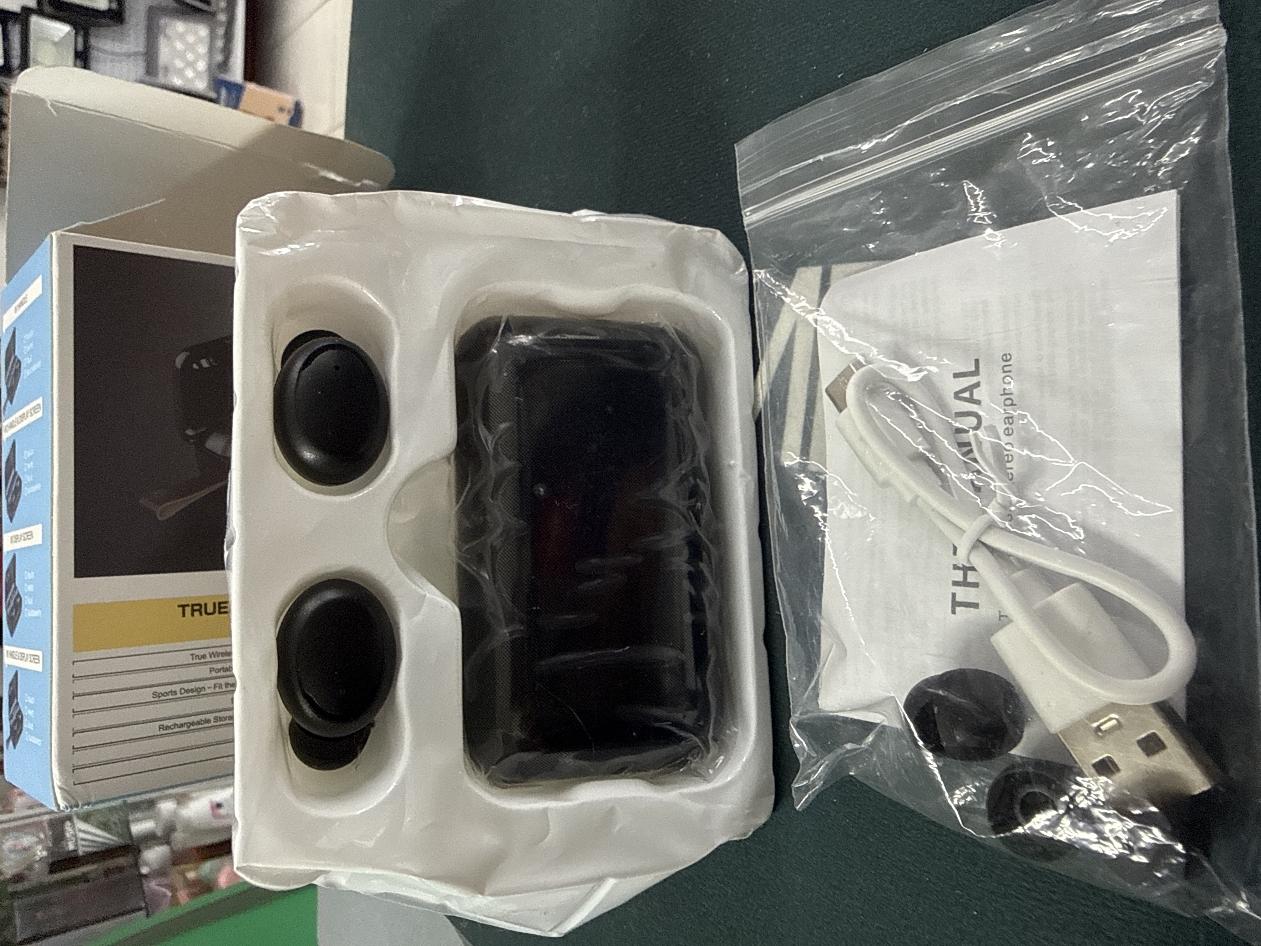 Audífonos inalámbricos recargables