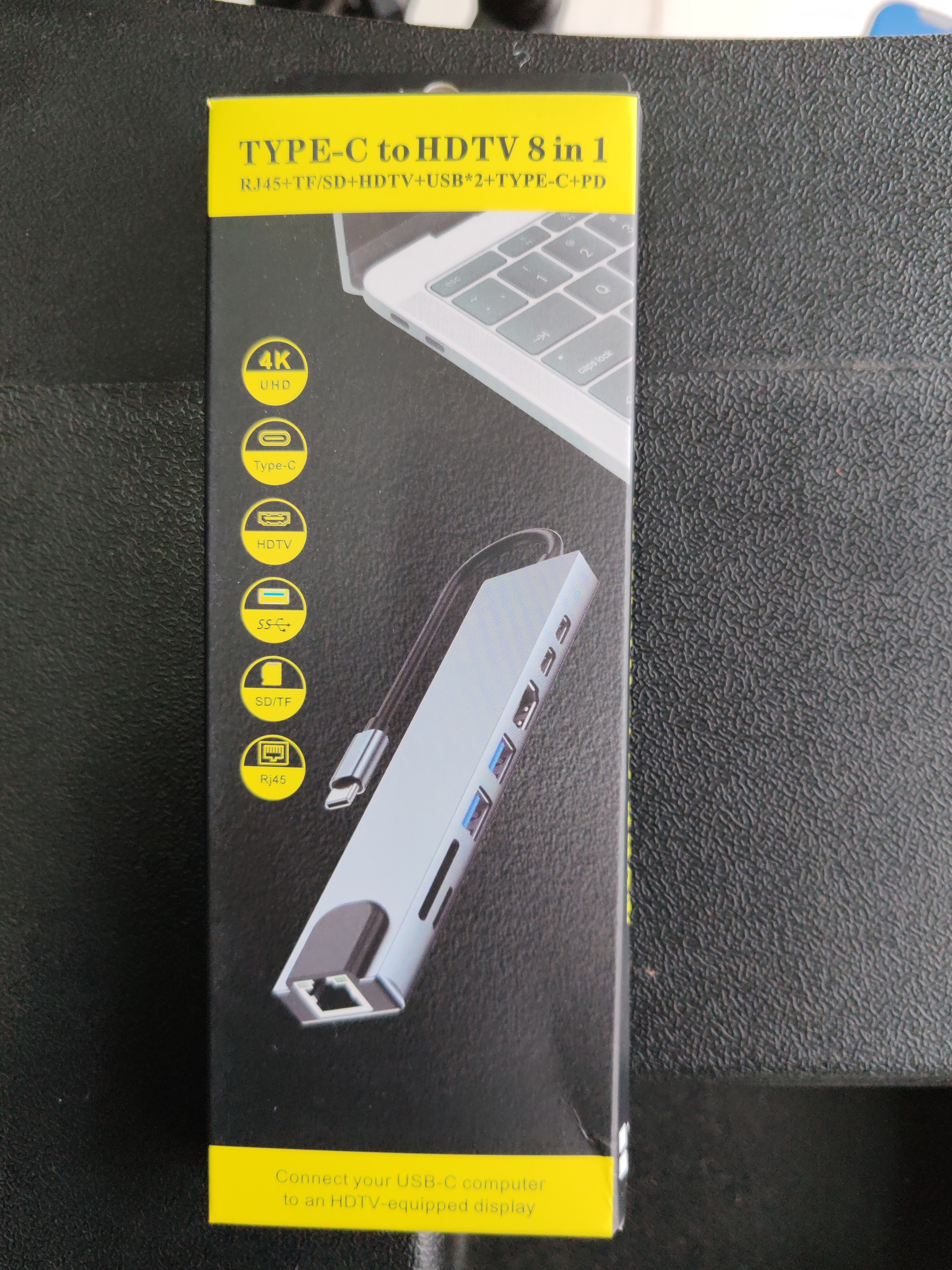 Convertidor tipo C 8 en 1