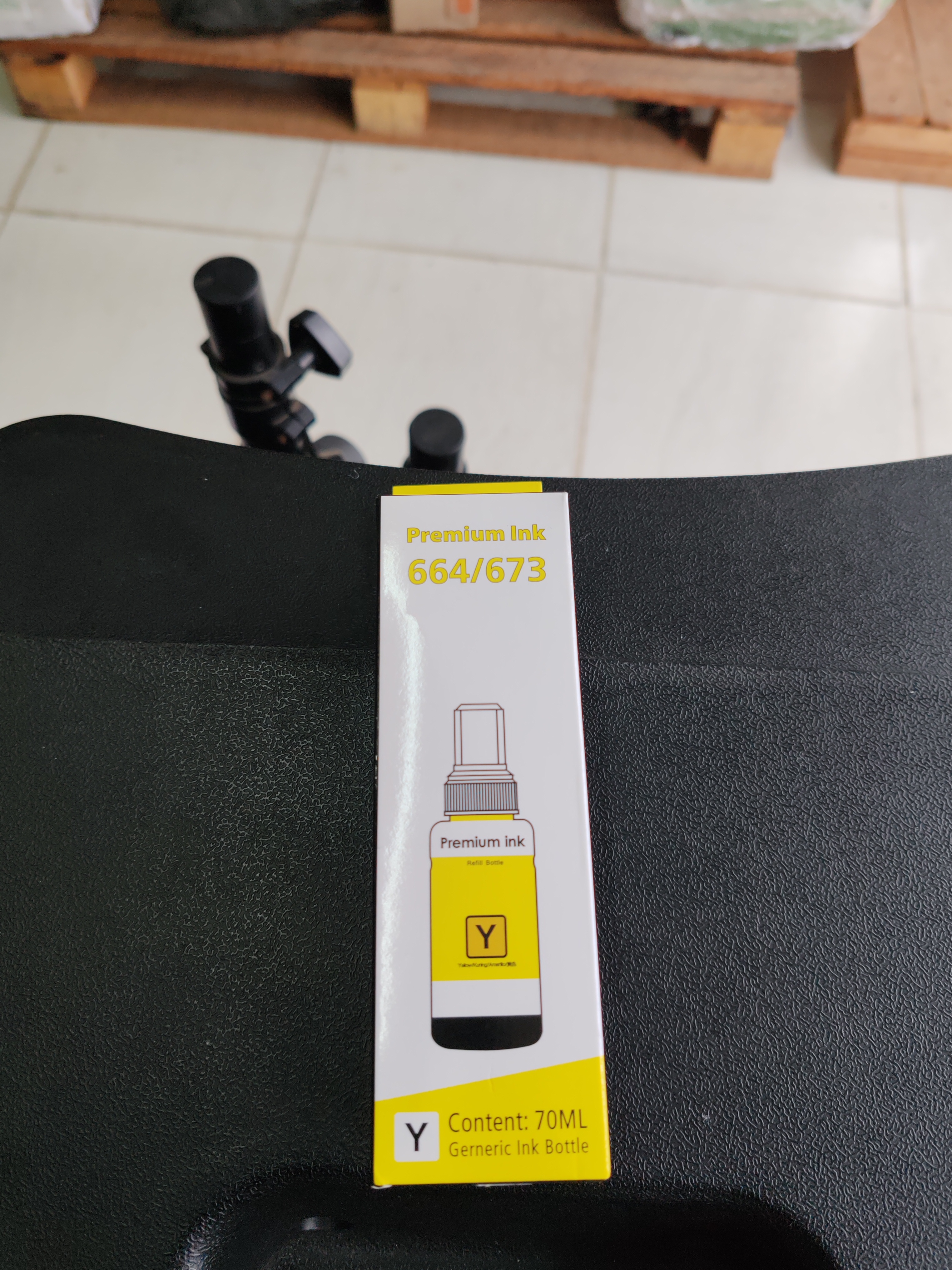 Tinta para impresora premium AMARILLO