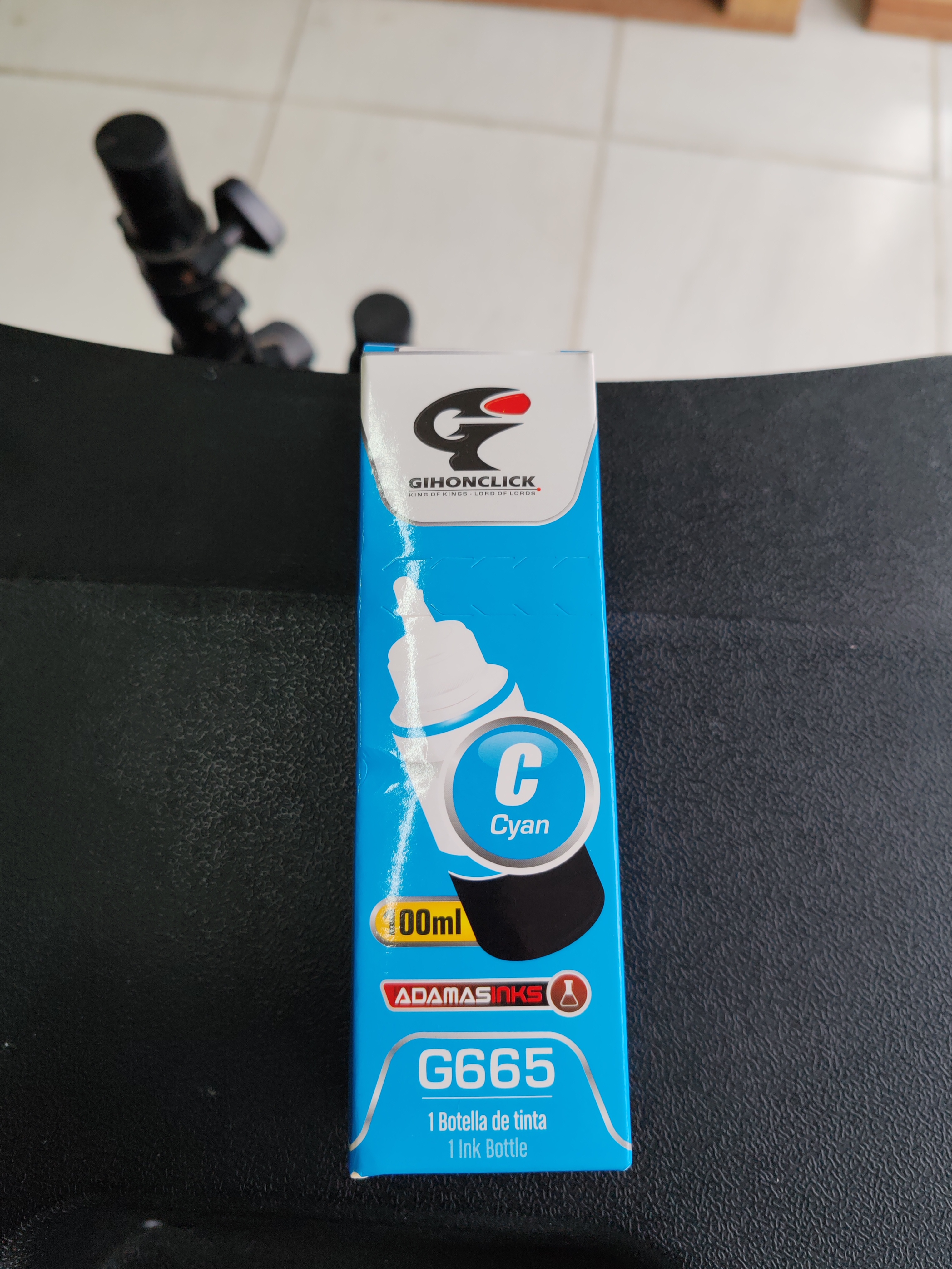 Tinta para impresora GIHONCLICK Azul Cyan