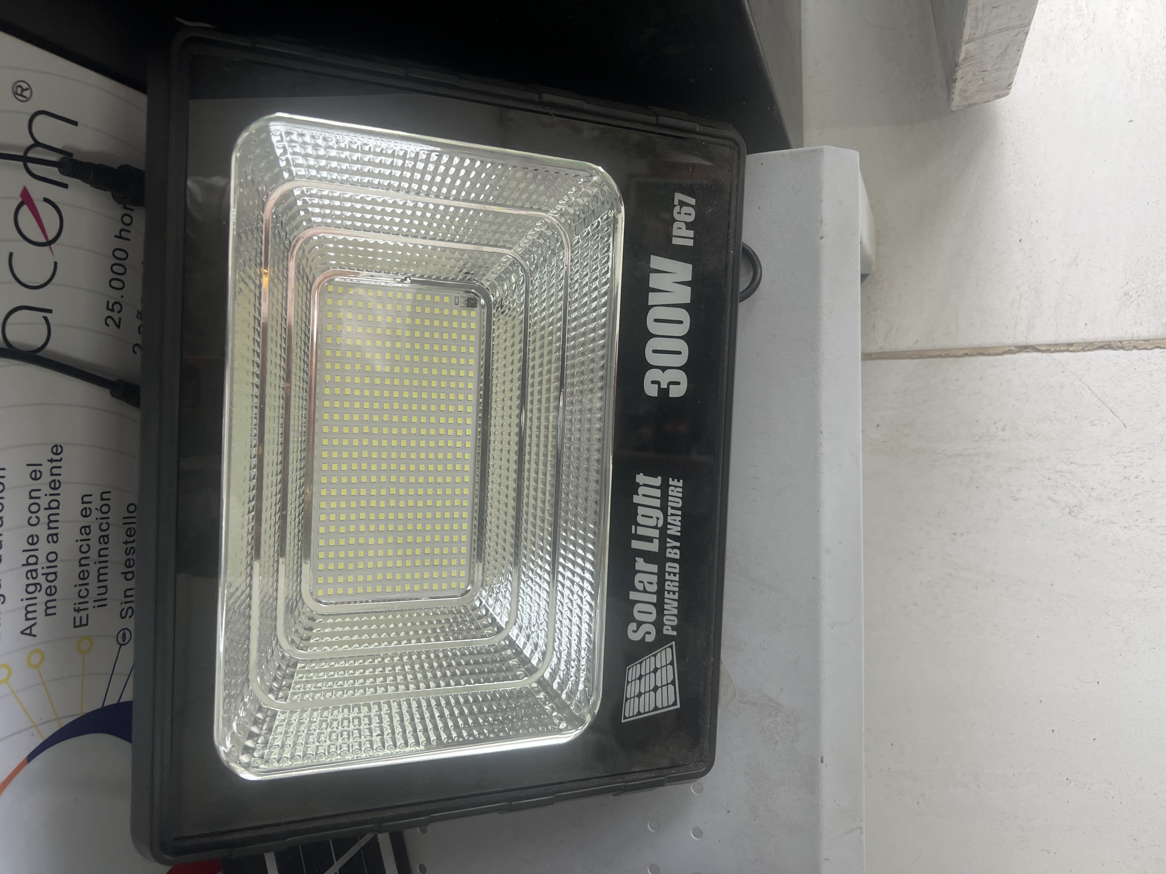 Luz SOLAR LIGHT 300w