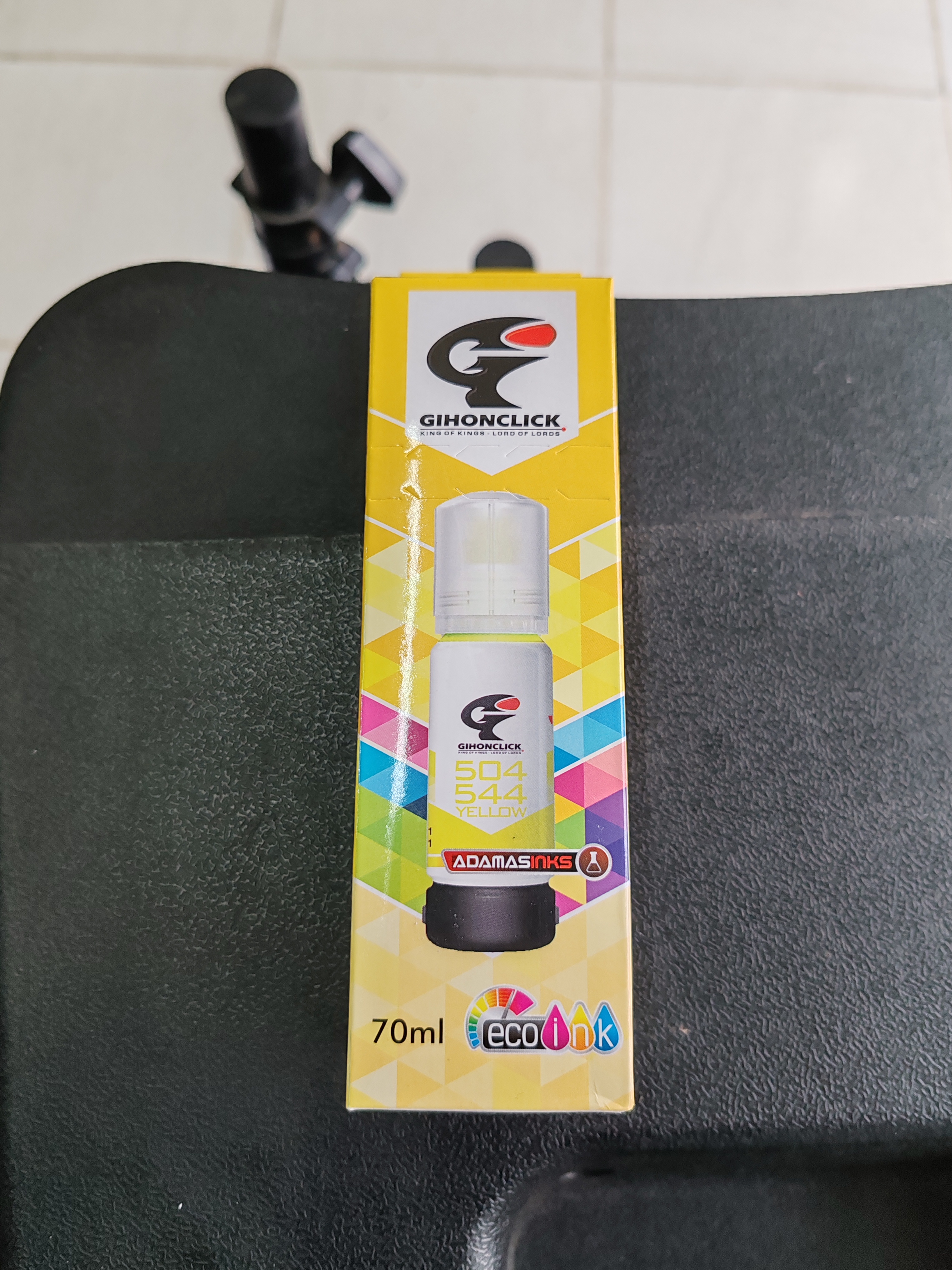 Tinta para impresora GIHONCLICK AMARILLO