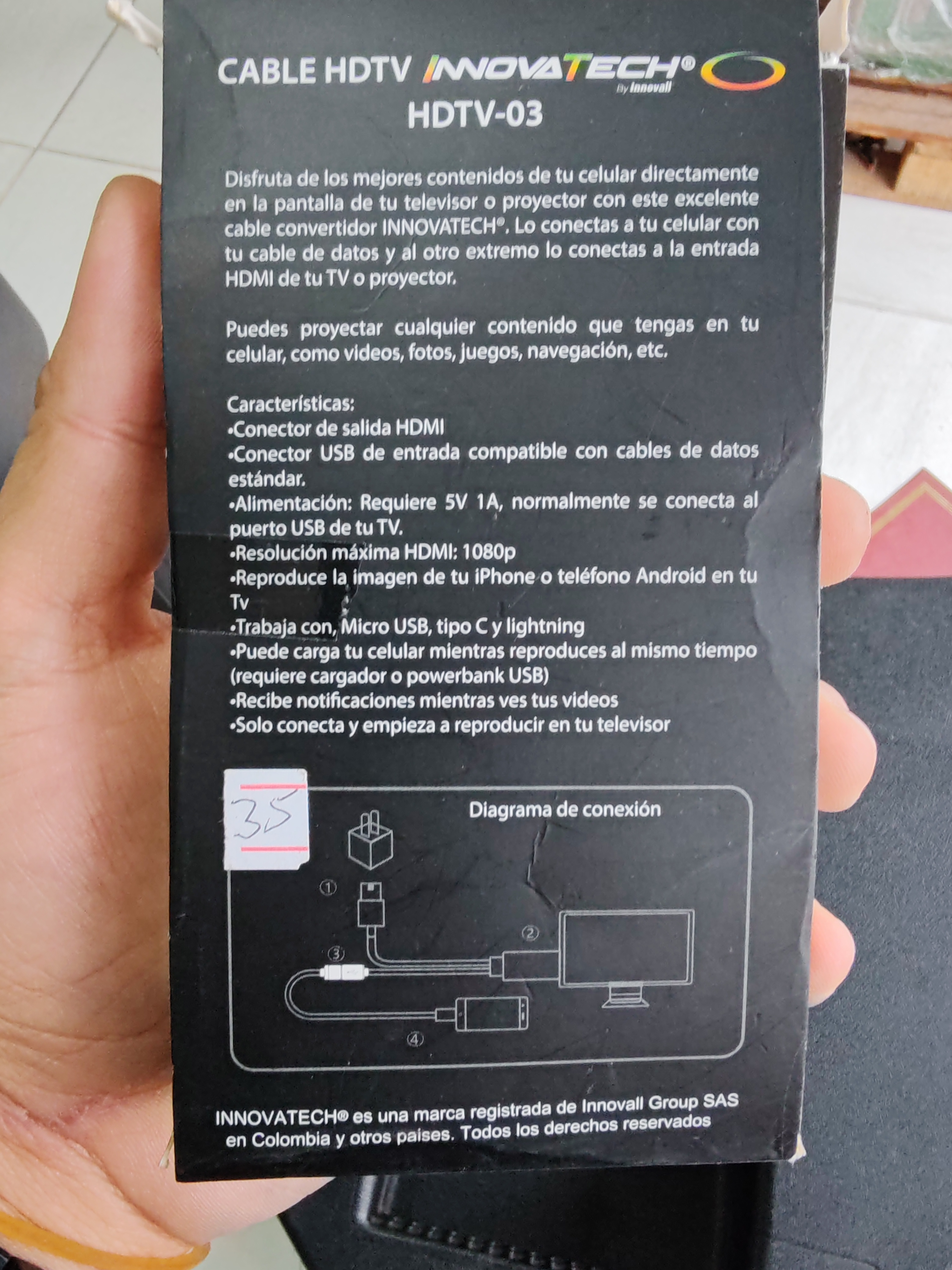 Convertidor de USB a puerto HDMI