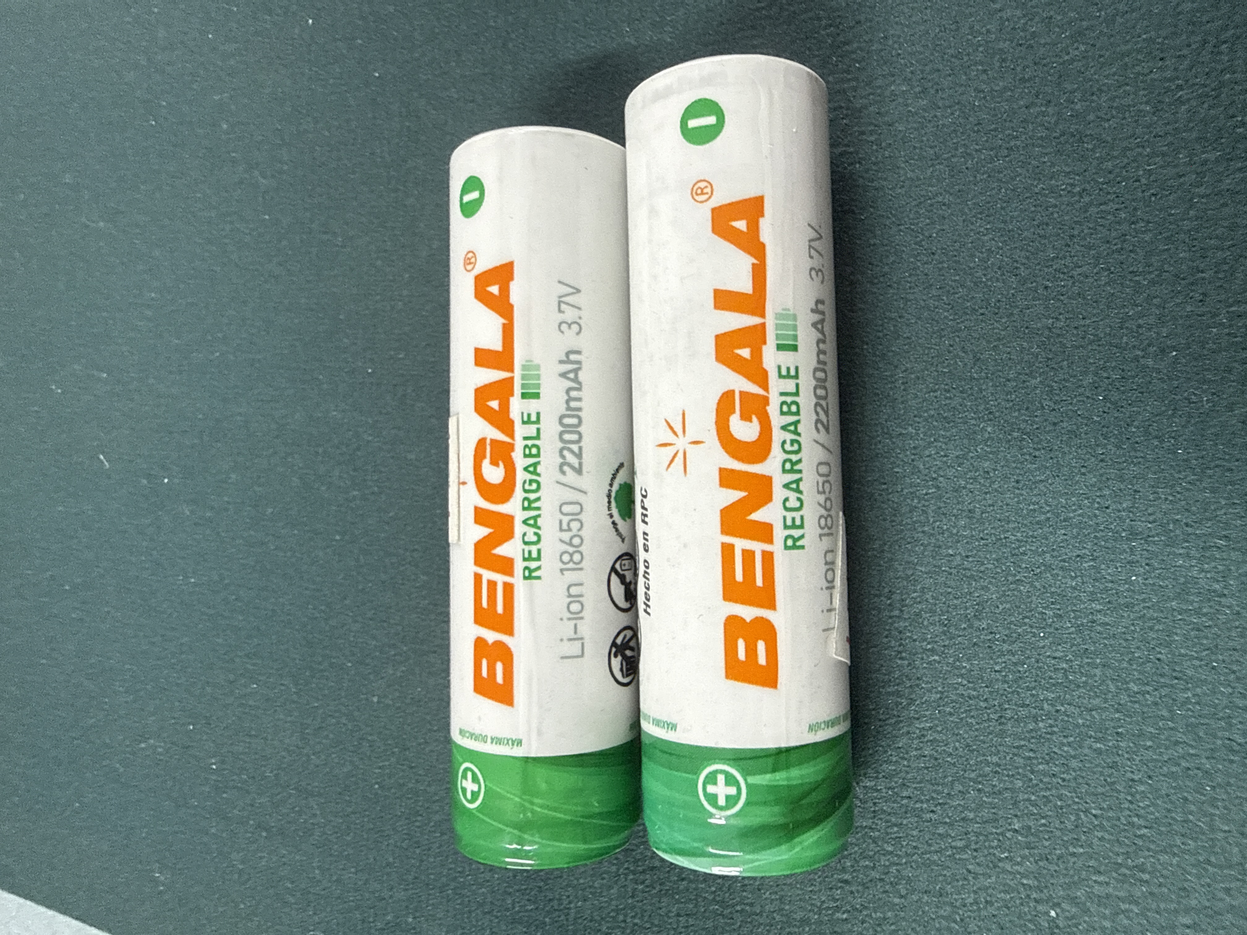 Pilas recargables 2200 MAH