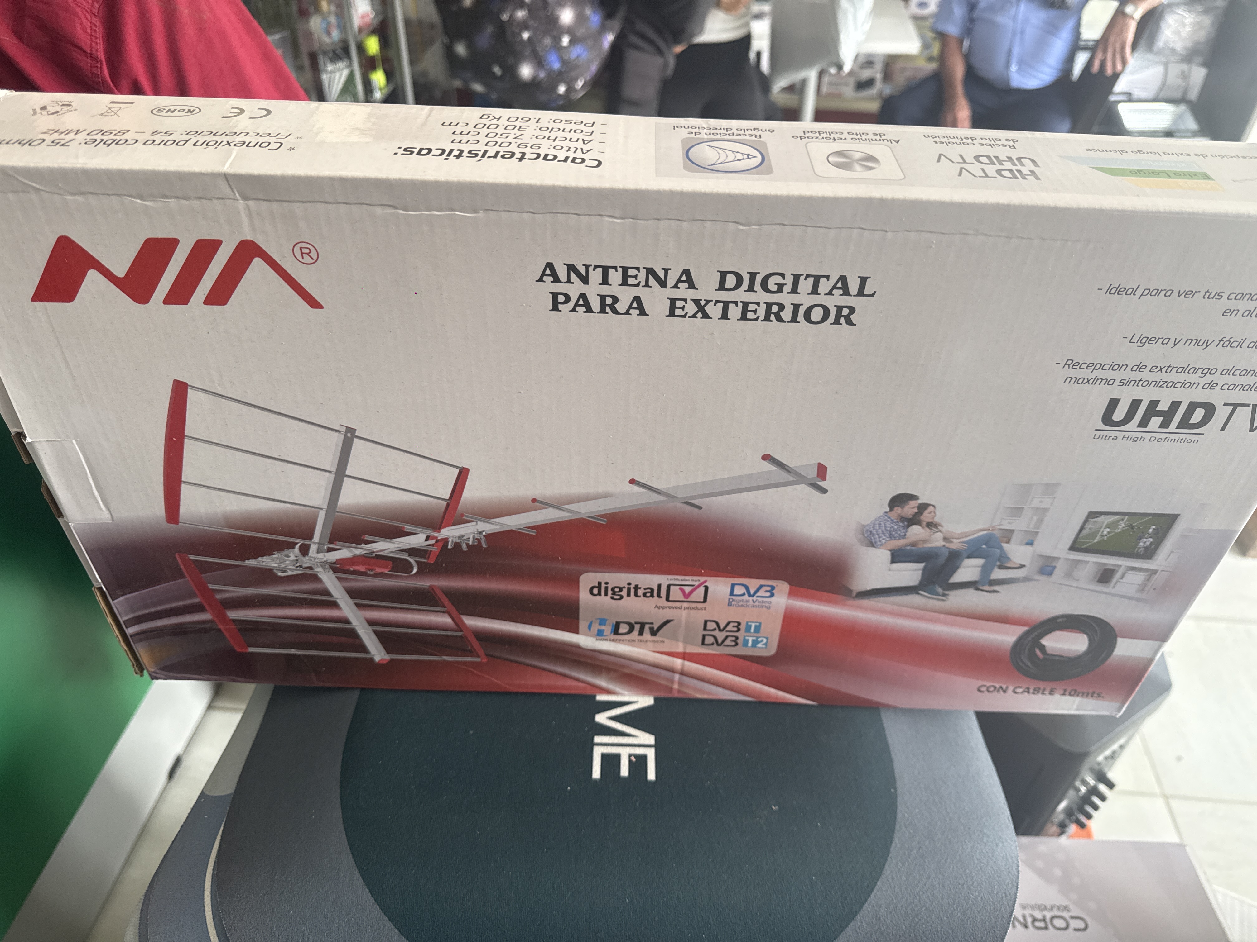 Antena Digital Exterior para TV