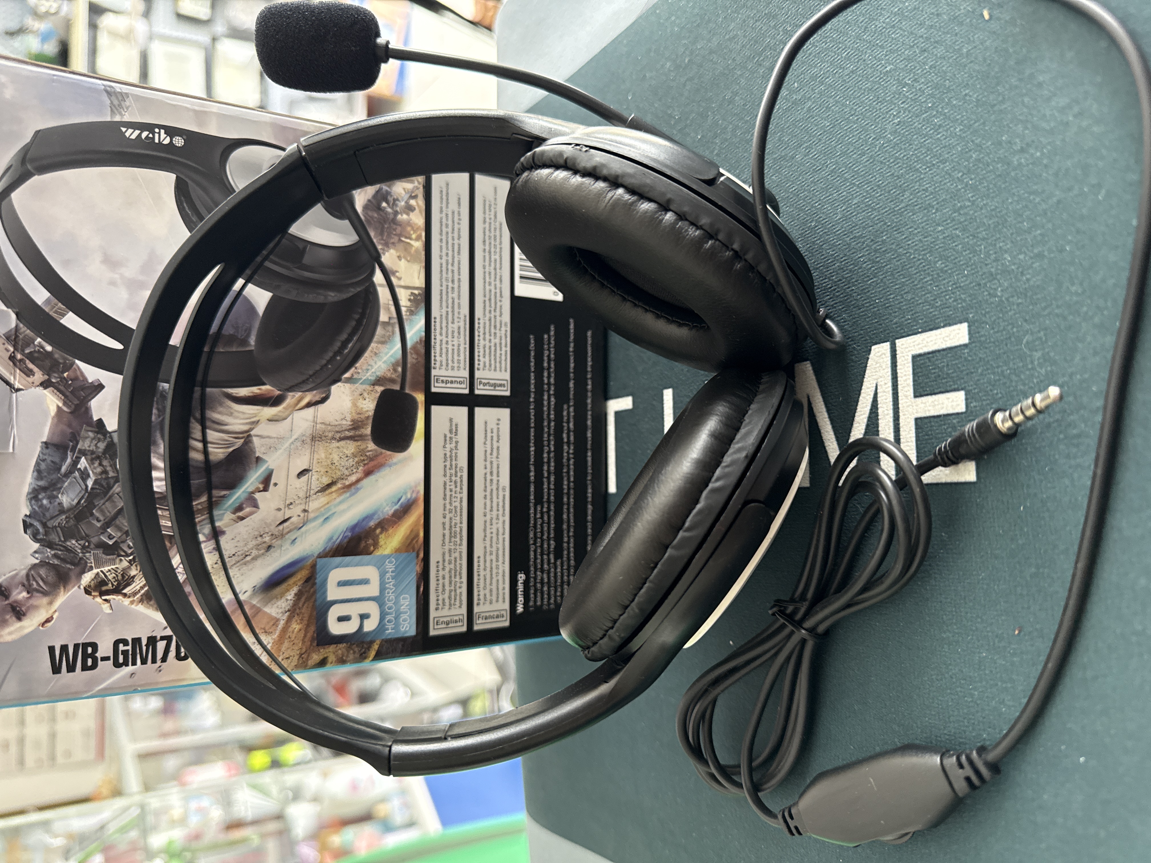 Audífonos para computador con micrófono