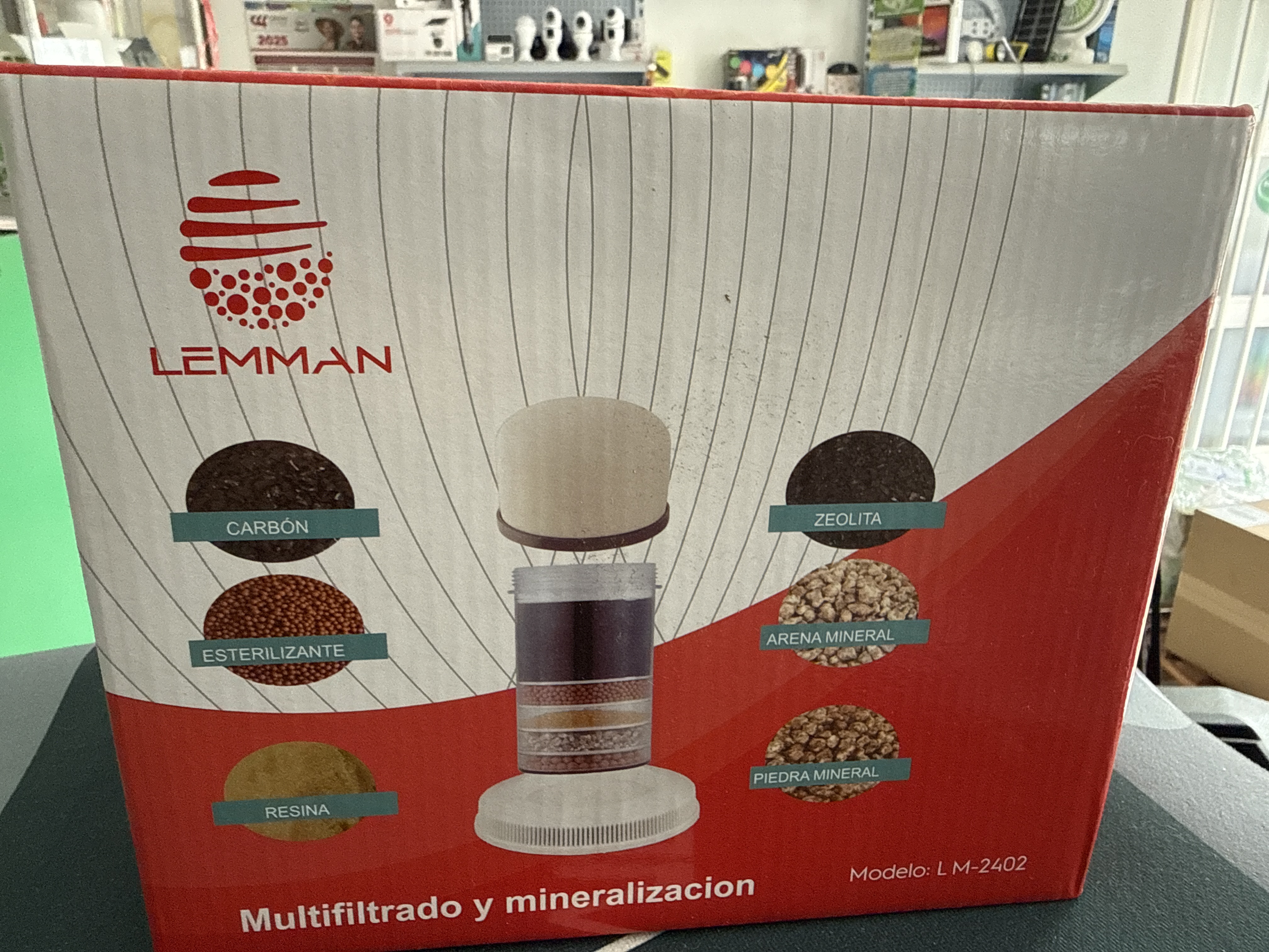 Set de filtros para purificador de agua