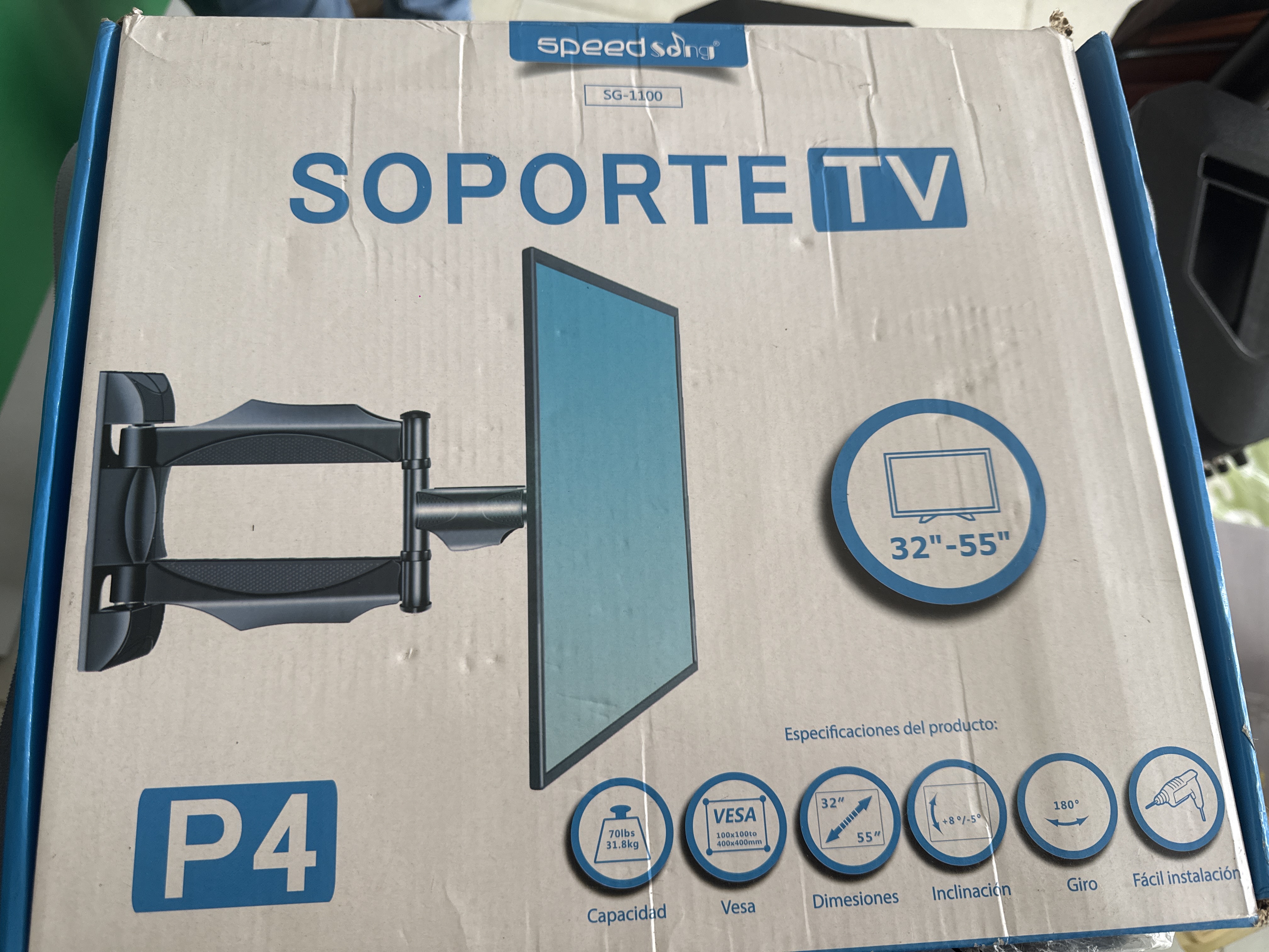 Soporte TV 32” - 55”