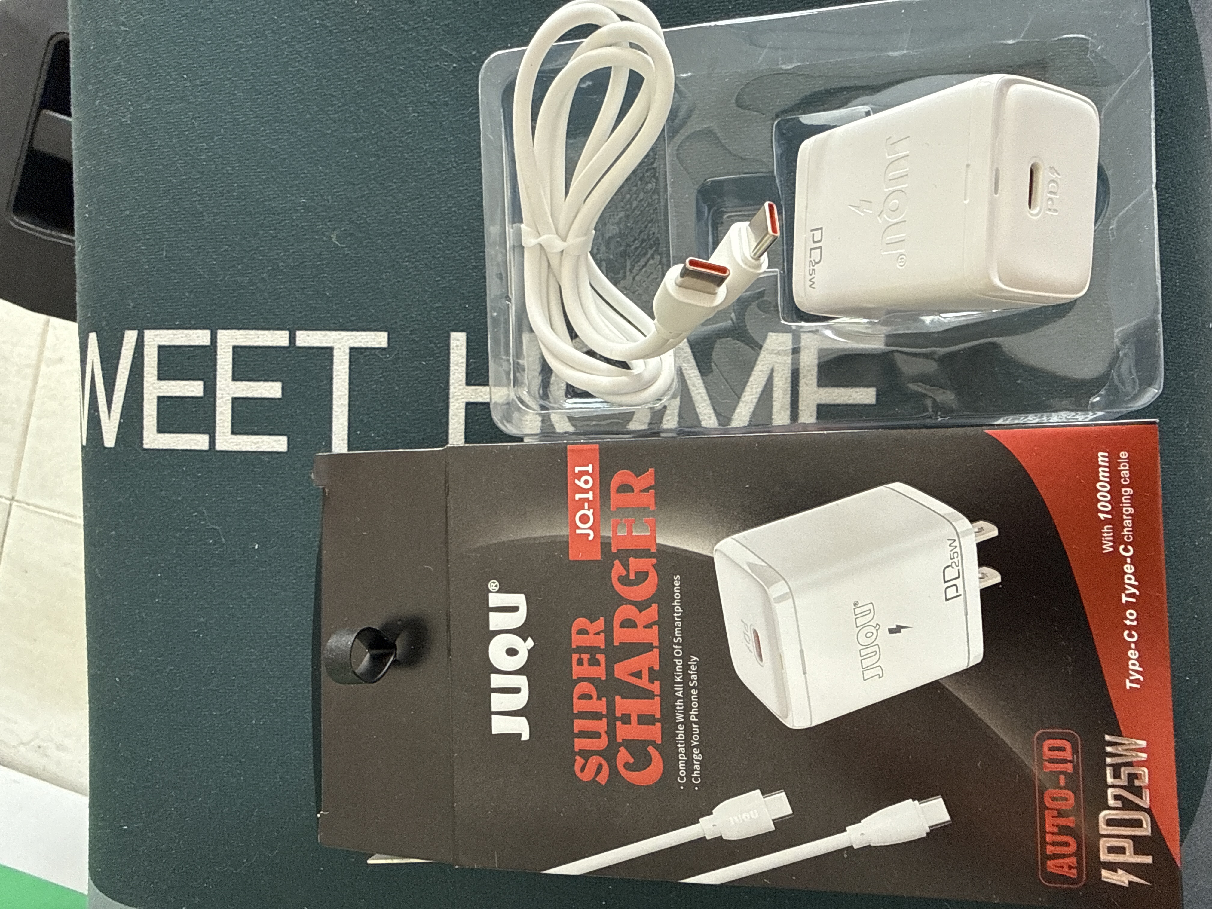 Cargador Tipo C + Cable C/C 25W