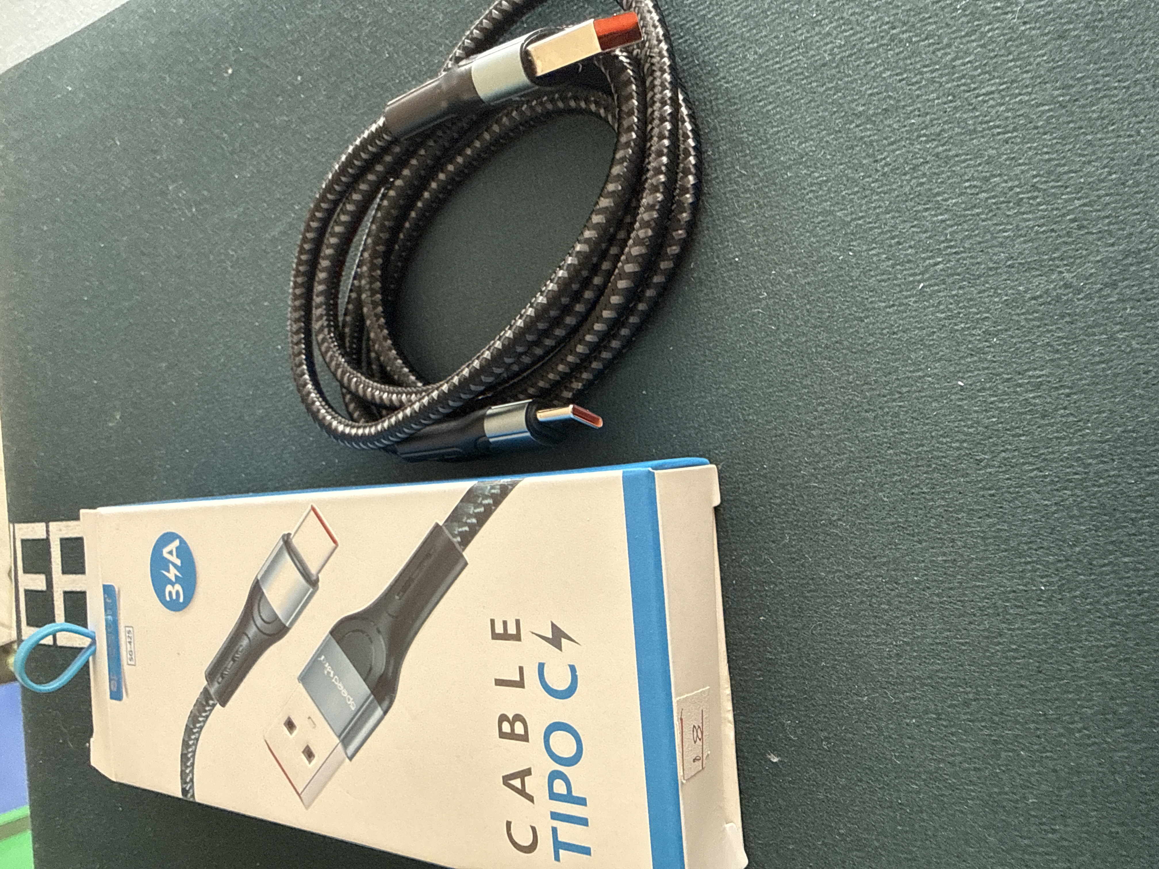 Cable Tipo USB Entrada C (Speed)