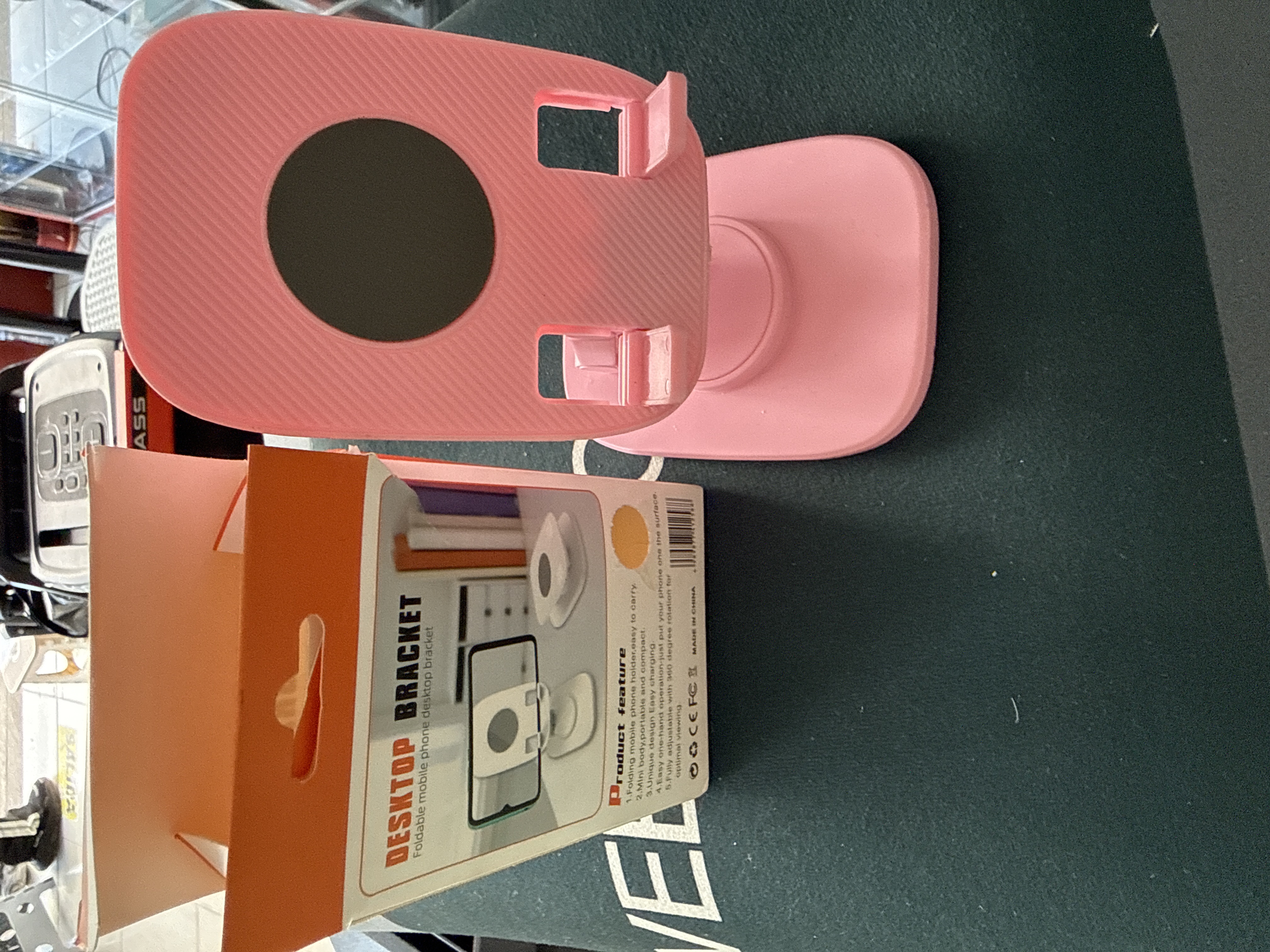 Soporte de mesa para celular