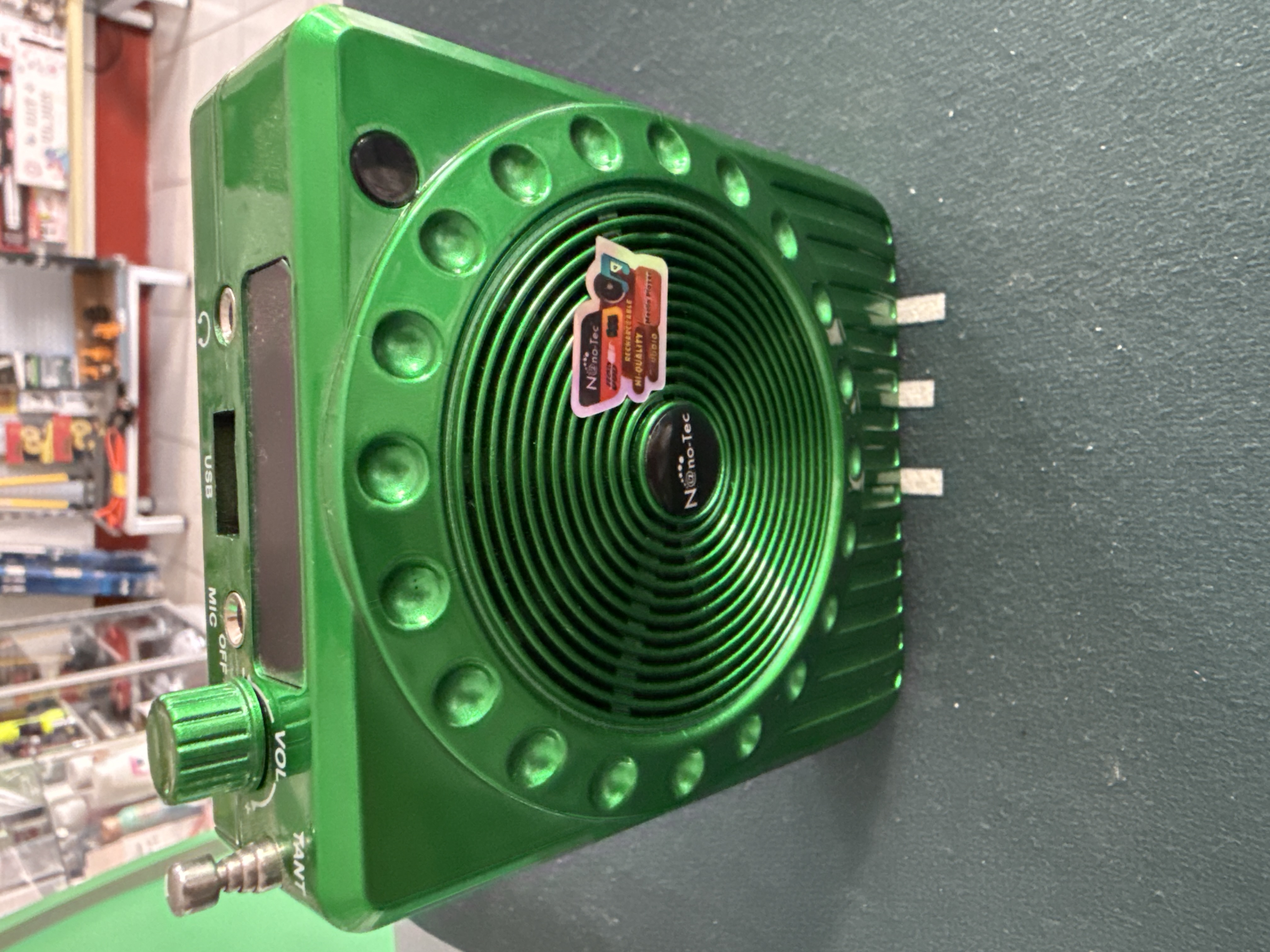 Parlante de Bolsillo Nano-Tec